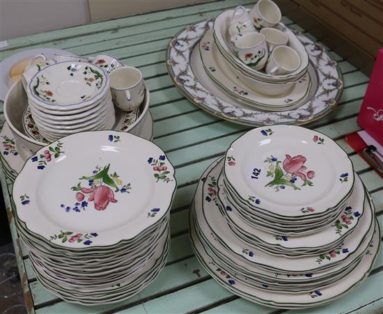 A quantity of French ceramics